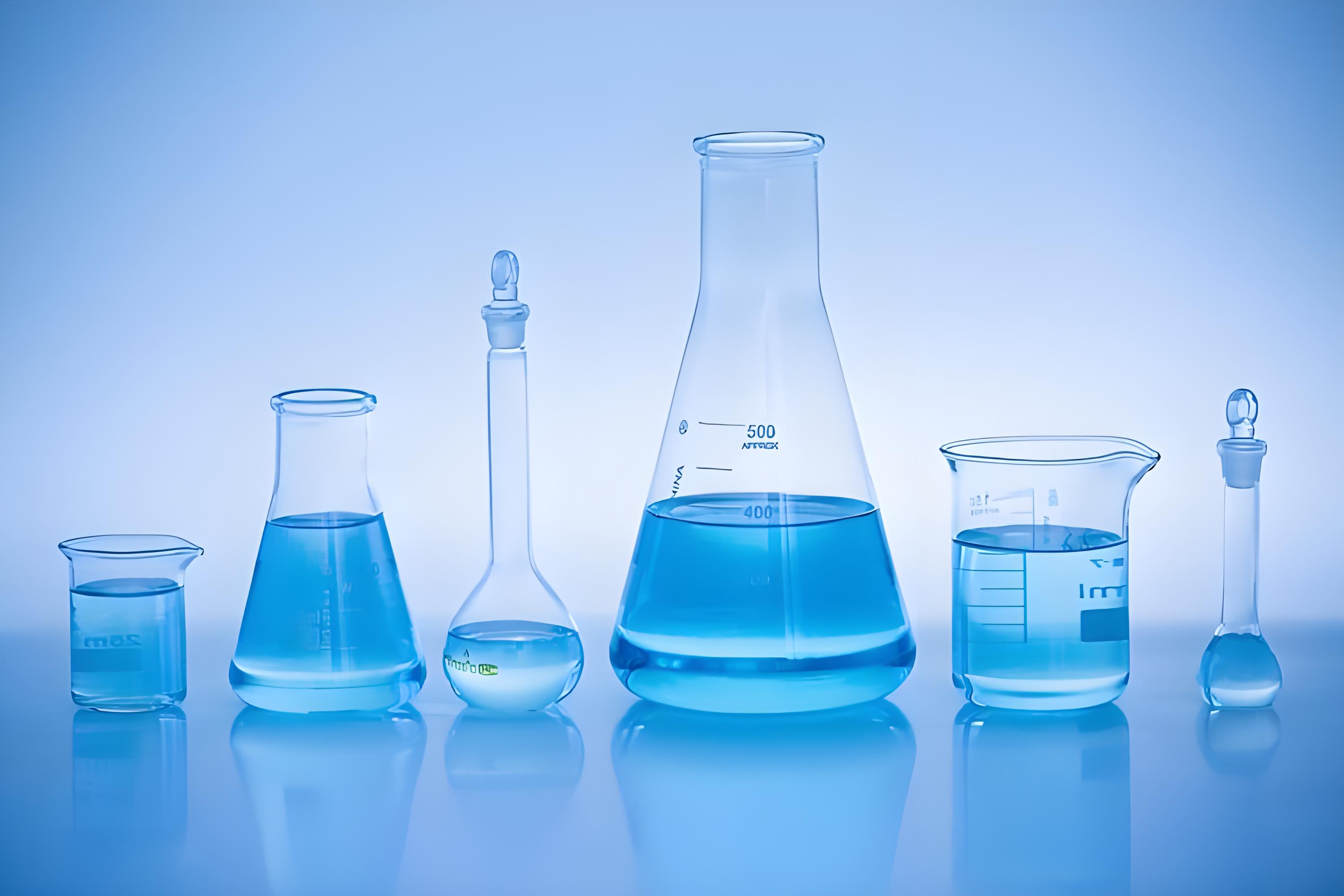 Glassware in liquid strain seed production materials