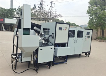 Full automatic mushroom bagging machine with inoculation stick inserting