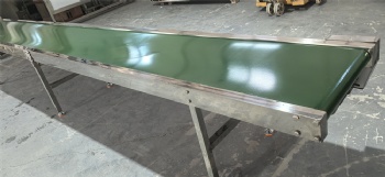 Horizontal conveyor belt